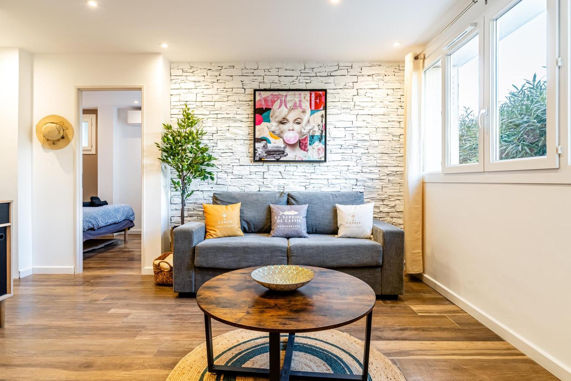Cassis Le Marignan- Rdc - Garage - Classe 3 Etoiles المظهر الخارجي الصورة
