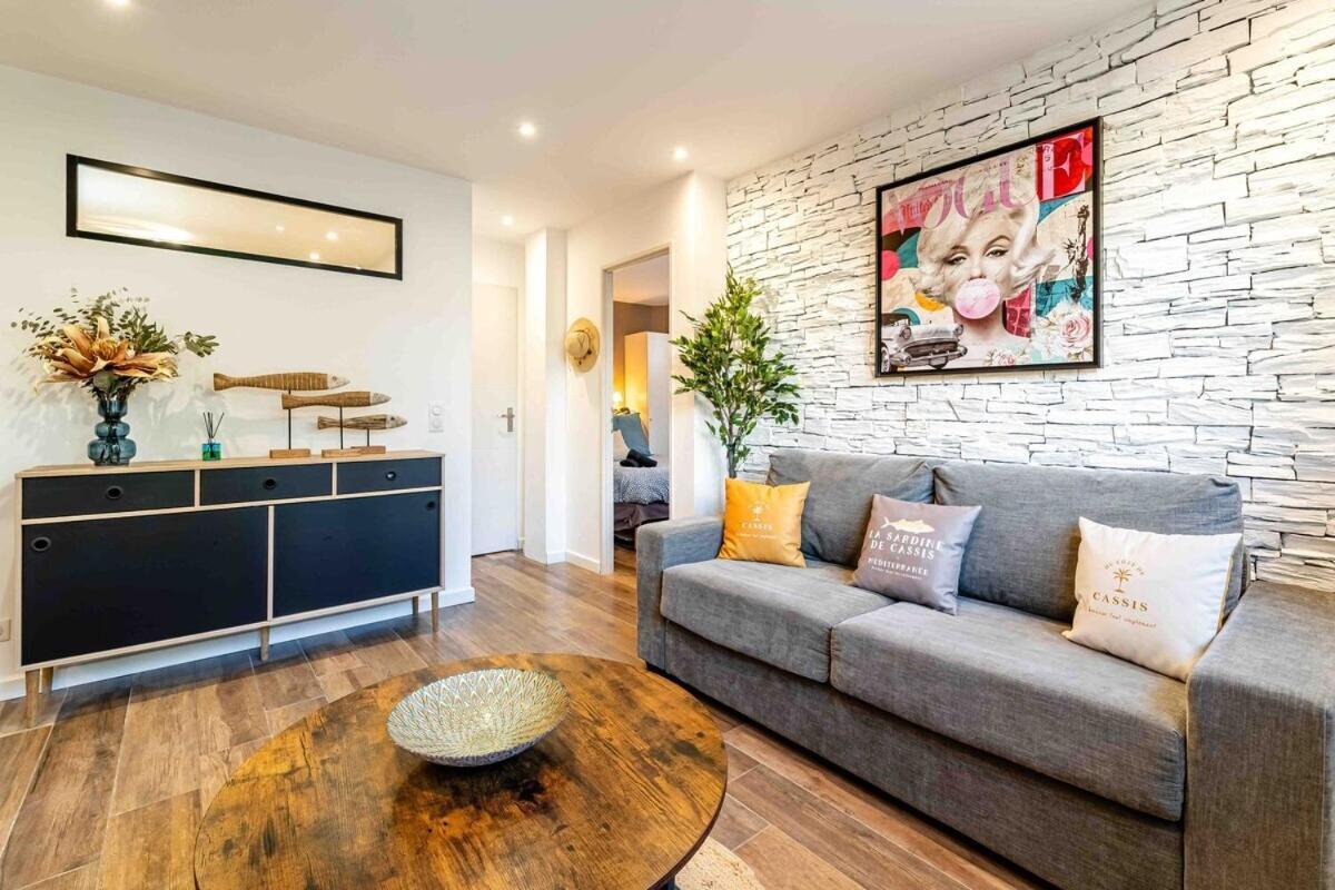 Cassis Le Marignan- Rdc - Garage - Classe 3 Etoiles المظهر الخارجي الصورة